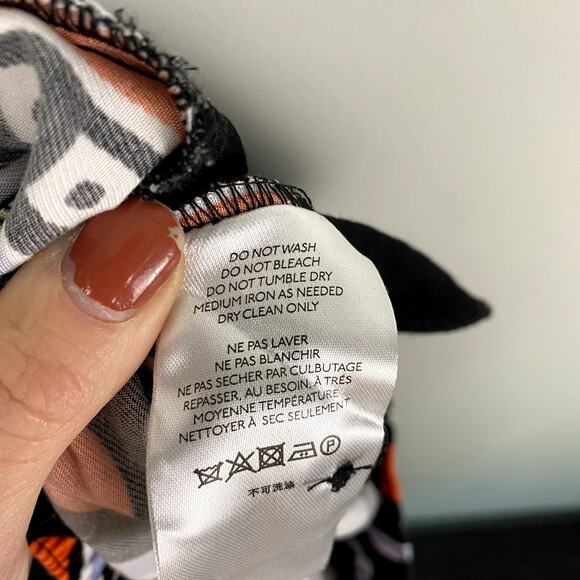 Anthropologie Breezy Straight Pants in Motif Print Size 6 - Picture 7 of 8